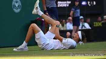 Banger Moment im Wimbledon-Finale: So steht es wirklich um Zverevs Knie