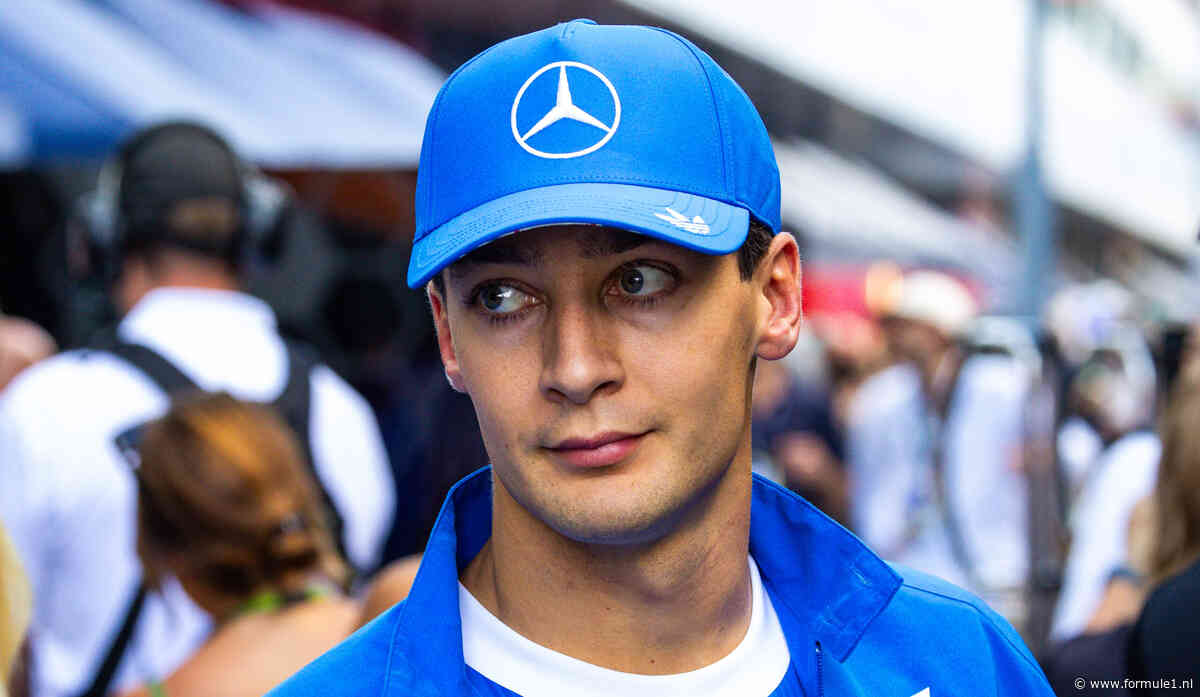 George Russell zet zich schrap voor regenrace in België: ‘Niet vol gas door Eau Rouge’