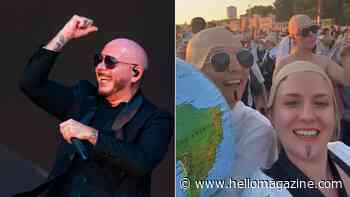 I wore a plastic bald cap to see Pitbull – and it was a 2000s fever dream for millennial women