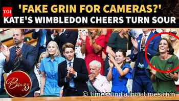 Kate's Wimbledon Appearance Ripped Apart; Online Trolls Label Smile 'Fake'