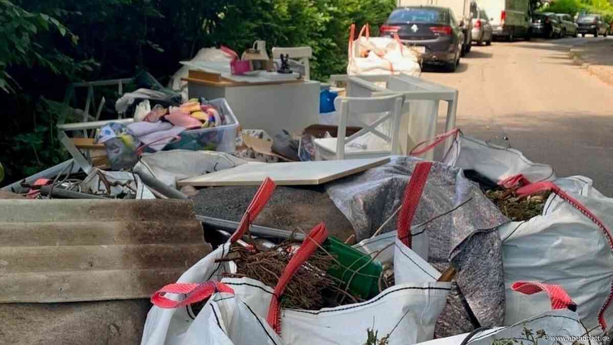 Nachts kommen die Sperrmüll-Sünder: Kleingärtner an Straße in Bahrenfeld genervt
