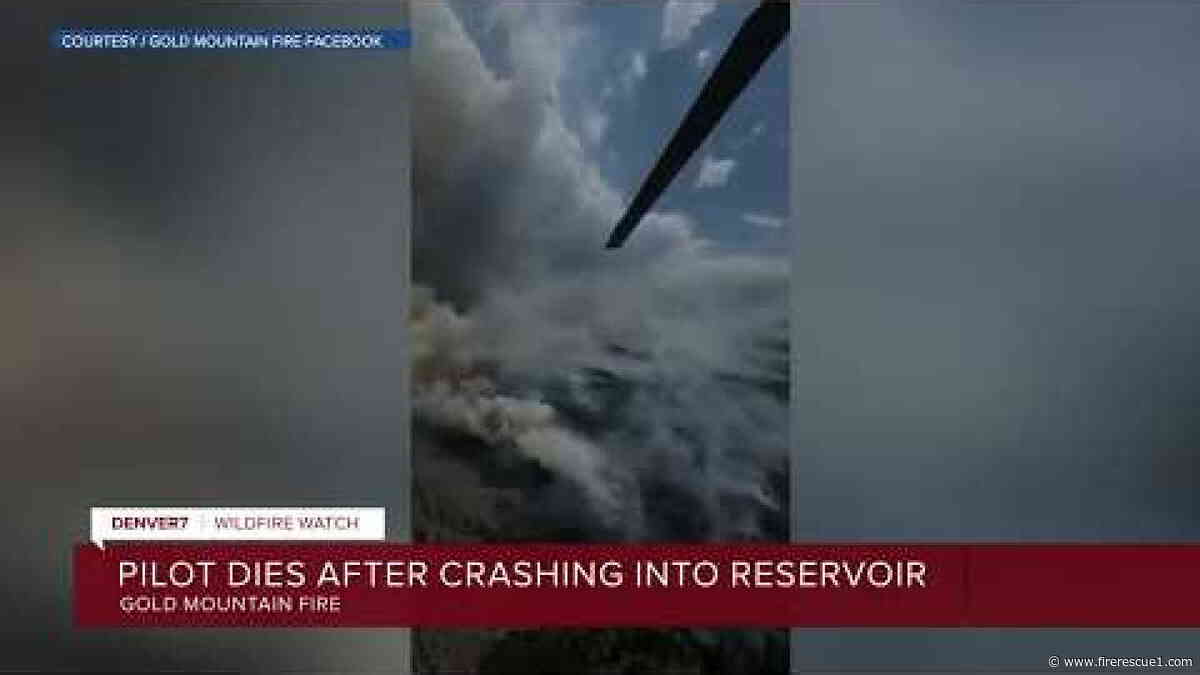 Pilot killed in crash while battling Colo. wildfire
