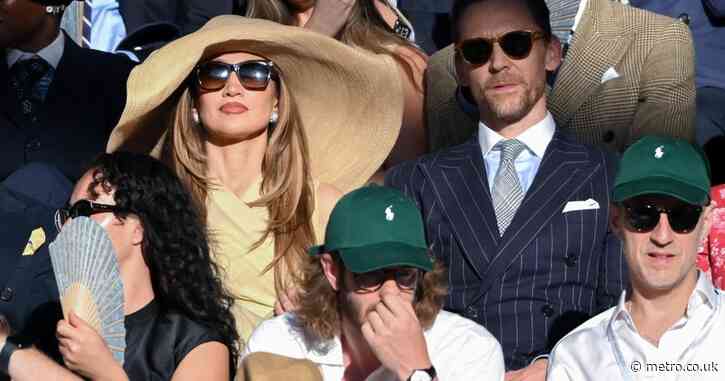 Jennifer Lopez’s ‘inappropriate’ hat almost overshadows the tennis at Wimbledon