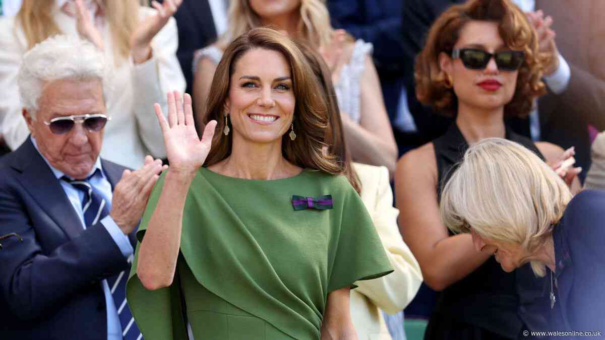 BBC's Wimbledon viewers divided as they say same thing about Princess Kate