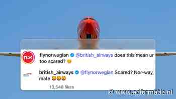 Norwegian daagt British Airways uit voor WK-weddenschap en moet op blaren zitten