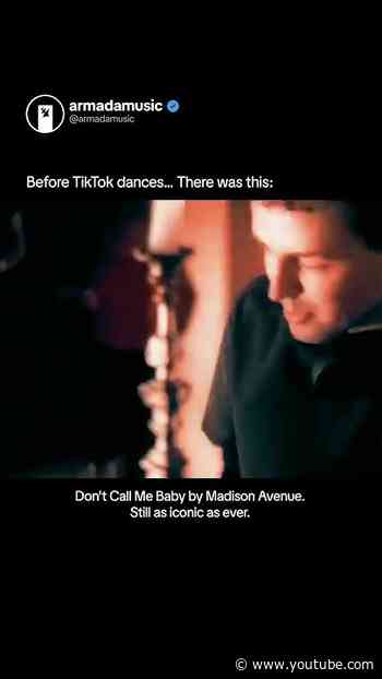 Imagine if TikTok existed when Don't Call Me Baby by Madison Avenue was released... 😭