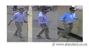 Police hunt laughing man who sexually assaulted woman at west London Tube station
