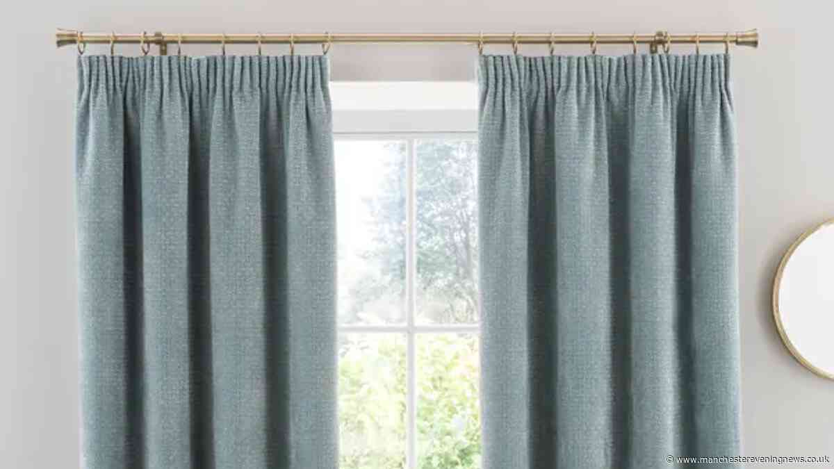 Dunelm curtains in seven colours 'look and feel expensive' despite being reduced to £22 in the sale