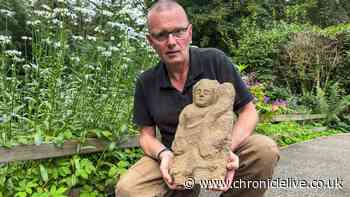 'Poignant milestone' as 'guardian spirit' uncovered at Northumberland Roman fort