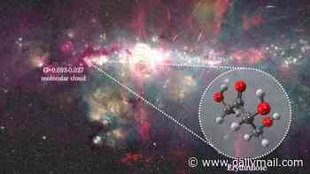 Scientists detect SUGAR in the centre of the Milky Way - in a breakthrough that could explain how life began on Earth