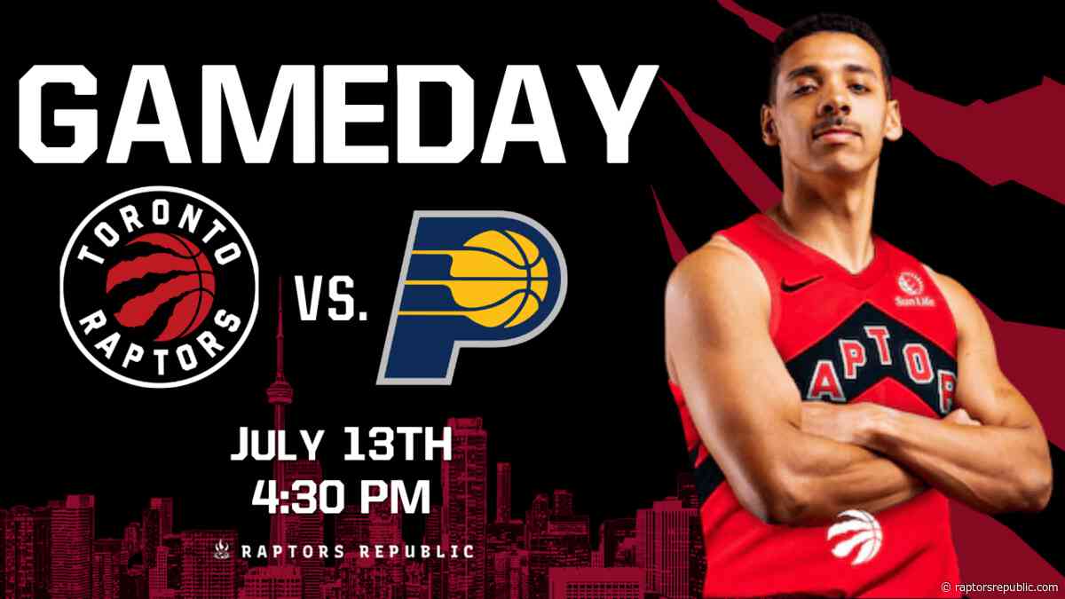 Gameday: Raptors @ Pacers, July 13th