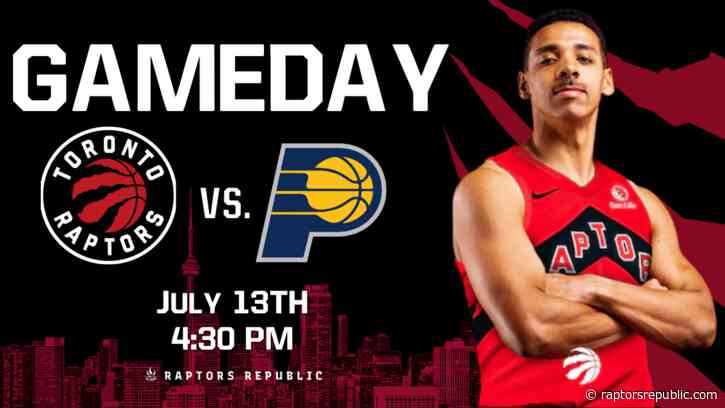 Gameday: Raptors @ Pacers, July 13th