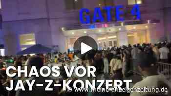 Konzert-Chaos in New York: Video zeigt Jay-Z-Fans außer Kontrolle