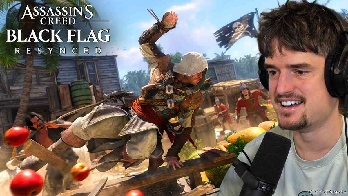 De zoute lucht in mijn neus (Assassin's Creed Black Flag Resynced - Deel 1)