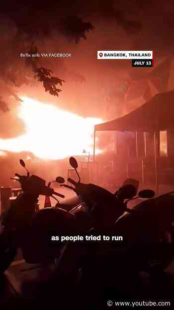 Pub fire in Bangkok leaves dozens dead