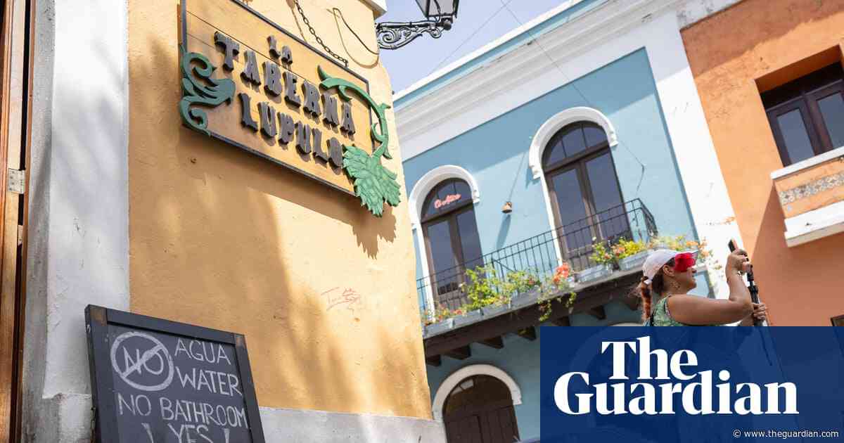‘As if a hurricane had passed’: Puerto Ricans at breaking point after weeks without water