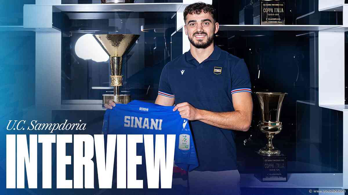 Sinani: «Entusiasta di essere alla Samp, club di grande tradizione»
