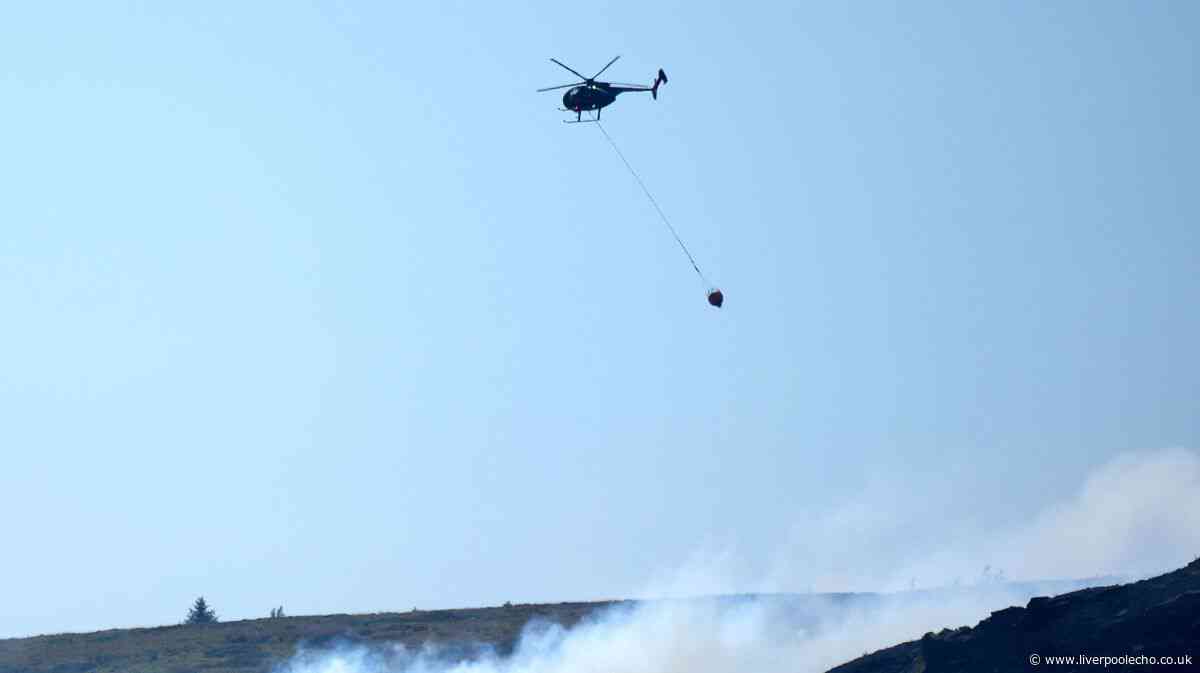 Huge Peak District wildfires as 'major incident' declared - live updates