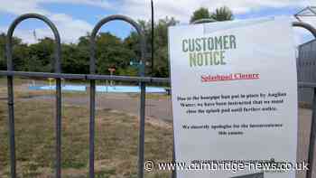 Popular Cambridge splash pads shuts amid hosepipe ban