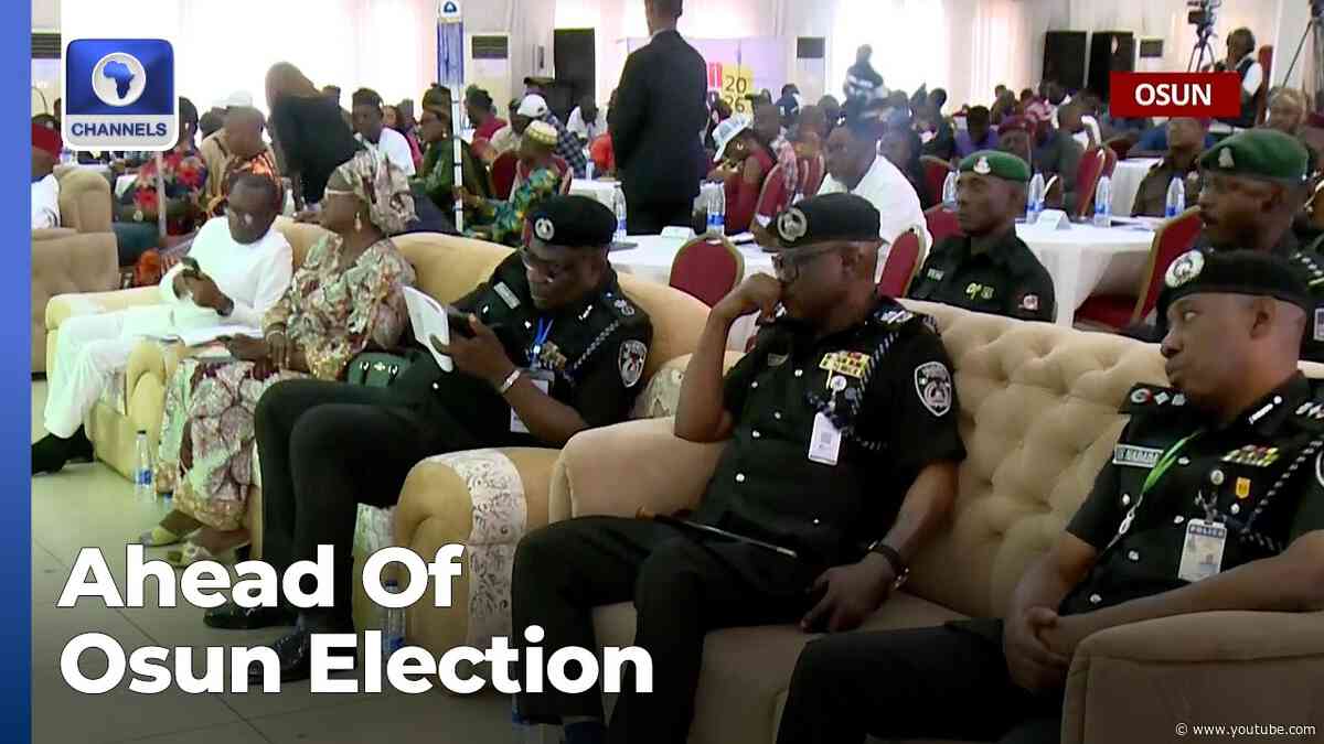 Stakeholders Attend Osun Election Peace & Security Meeting Ahead Of State Election | Live
