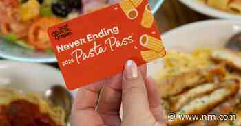 Olive Garden is bringing back the Never-Ending Pasta Pass