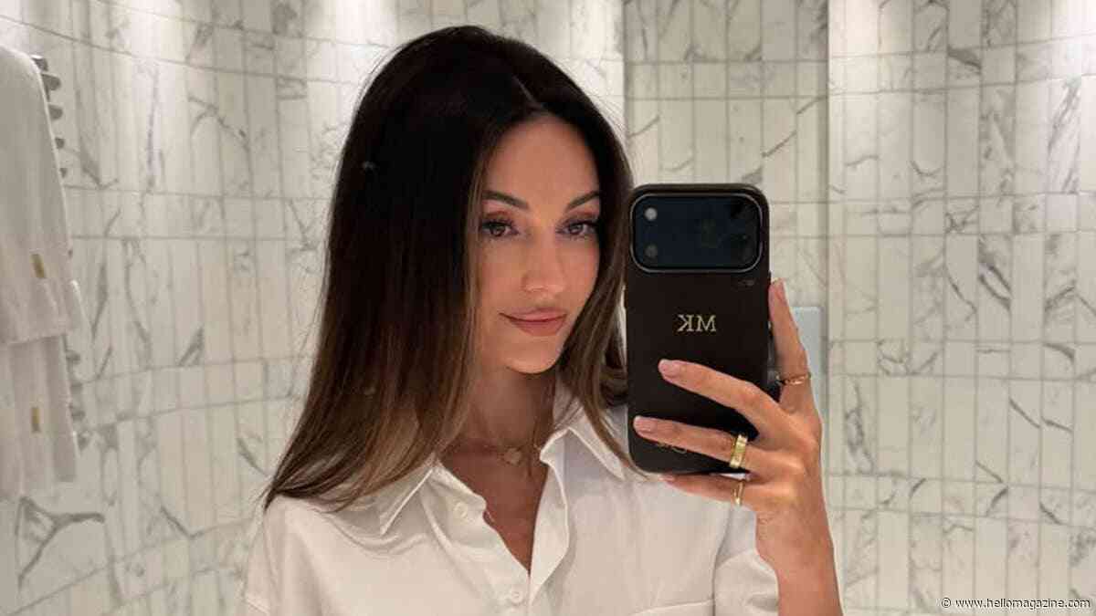 Michelle Keegan's baby daughter looks like the cutest little cherub in sunshine-yellow dress