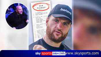 BOSH! Johnny Fisher reveals Chinese order... for Dana White!