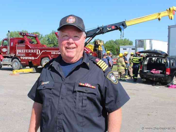 'More tools in the toolbox': Area fire, towing crews train together in Sarnia