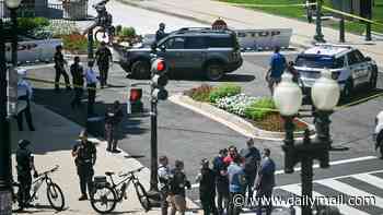 Gunman arrested at US Capitol as cops swarm SUV