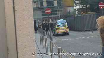 Police race to Manchester city centre after prisoner escapes from court