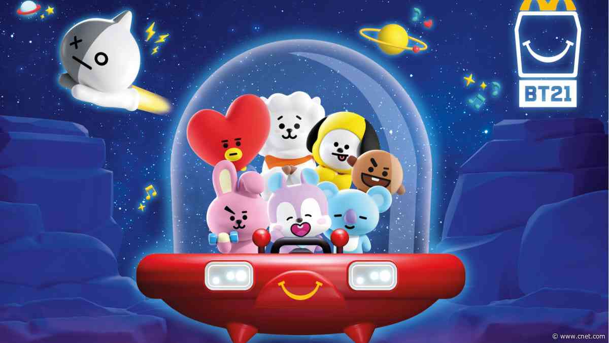 BTS and McDonald's Collaborate for a Third Time With New Collectible Toys