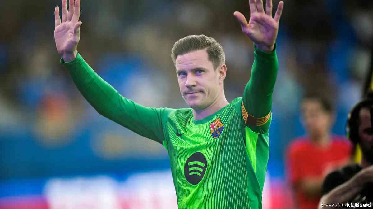 Rondom Ajax: Ter Stegen in outfit FC Barcelona: 'Nieuw seizoen, klaar voor!'