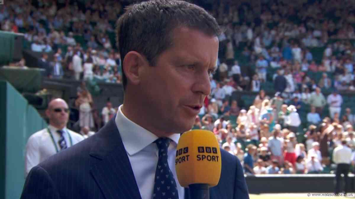 BBC Wimbledon hosts bid farewell to 'absolute star' live on air as fans left 'in shock'