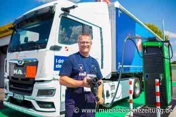 Welche Ruhe auf dem Bock: Andreas Bendier fährt E-Lkw