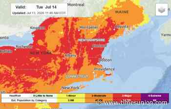 Heat advisory across New York, followed by tornado risk in Adirondacks