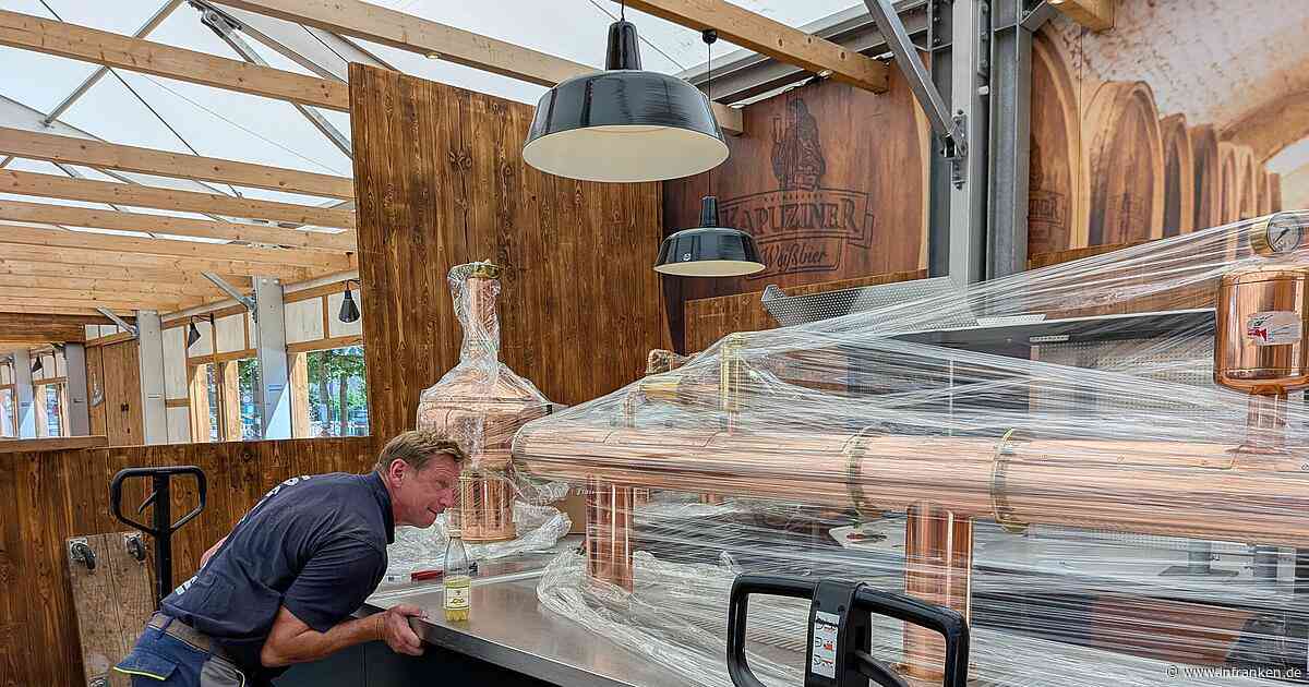 Bierfest: Aufbau Kulmbacher Bierwoche 2026