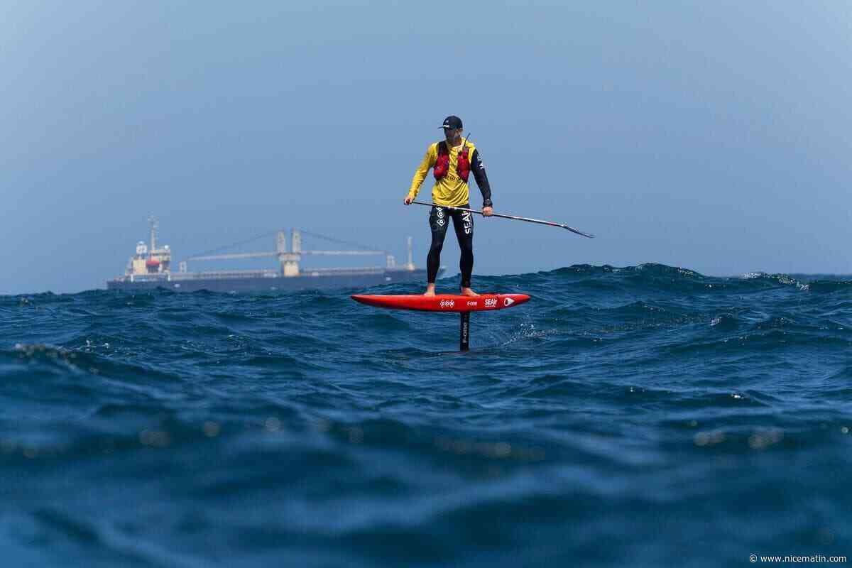 « J’ai un peu mal partout mais tout va bien ! » : un Toulonnais réalise la traversée de la Manche en 8h08