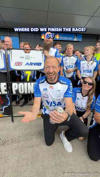 You know we had to do it… #F1 #VCARB