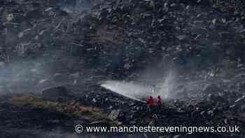 Anger, sadness and confusion as Dovestone moorland fire rages on with suspect in custody
