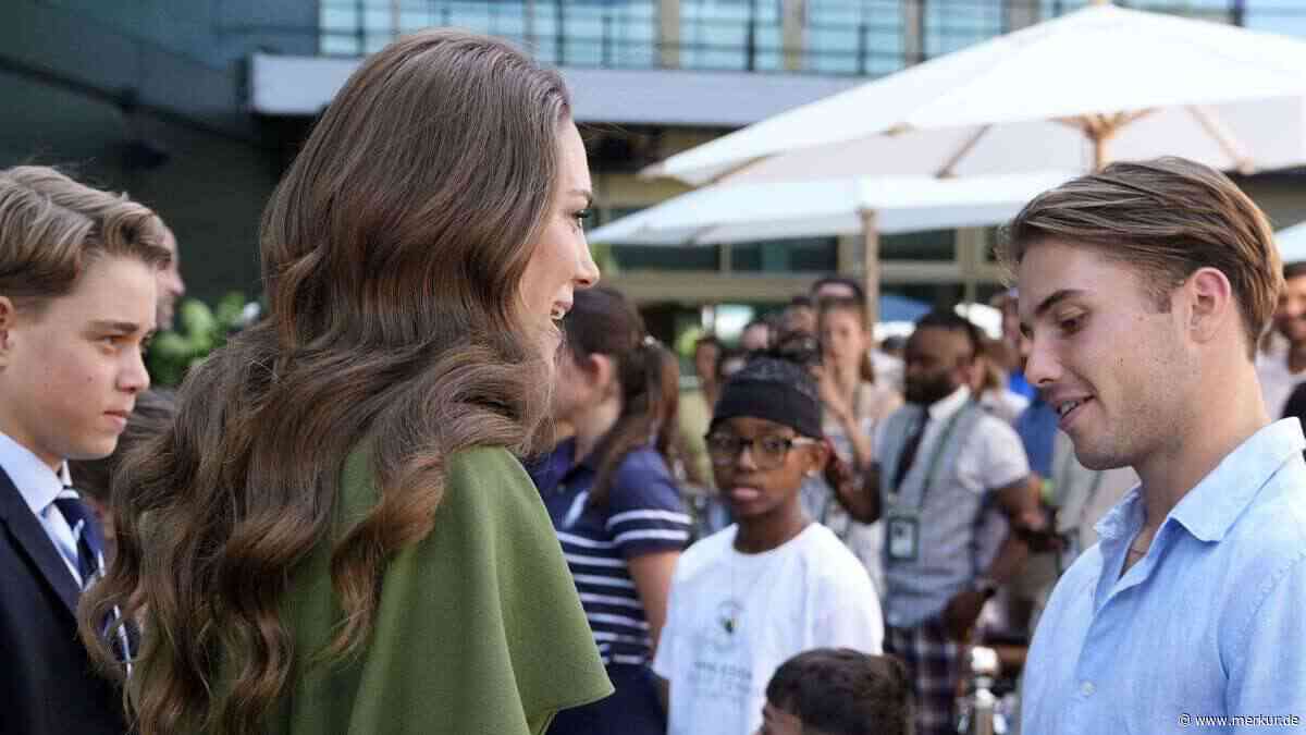 Überraschung in Wimbledon: Tennis-Profi macht George, Charlotte und Louis ein tolles Angebot