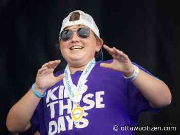 A 13-year-old cancer survivor stole the show at Ottawa Bluesfest
