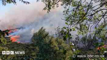 Major incident over after mountain wildfire saw homes evacuated