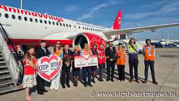 AnimaWings strijkt voor de eerste keer neer op Rotterdam The Hague Airport