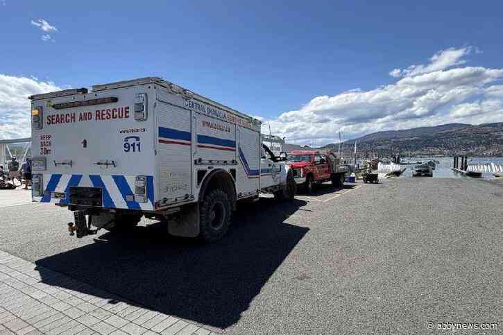 Man presumed dead after falling from tube into Okanagan Lake