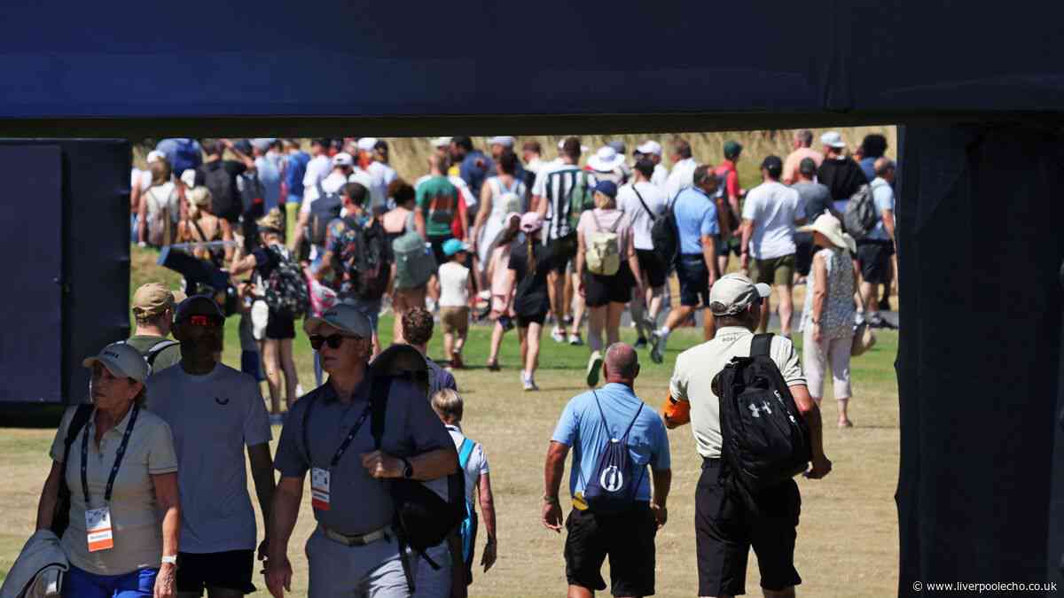 Prices of spirits, wines and beers at the Open Championship in Birkdale