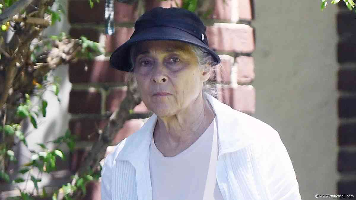 Golden Globe winner, 78, who was married to a famous director steps out in LA... can you guess who?