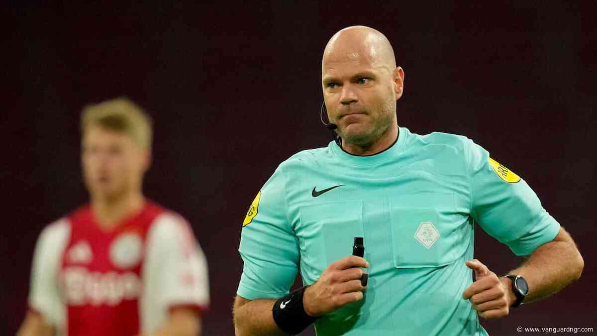 Dutch referee dies aged 38 weeks after being dropped from World Cup