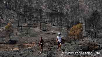 7.000 Hektar verbrannt und 13 Tote bei Waldbrand in Spanien