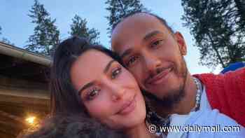 Kim Kardashian and Lewis Hamilton cozy up in sweet selfie with her daughter on family holiday