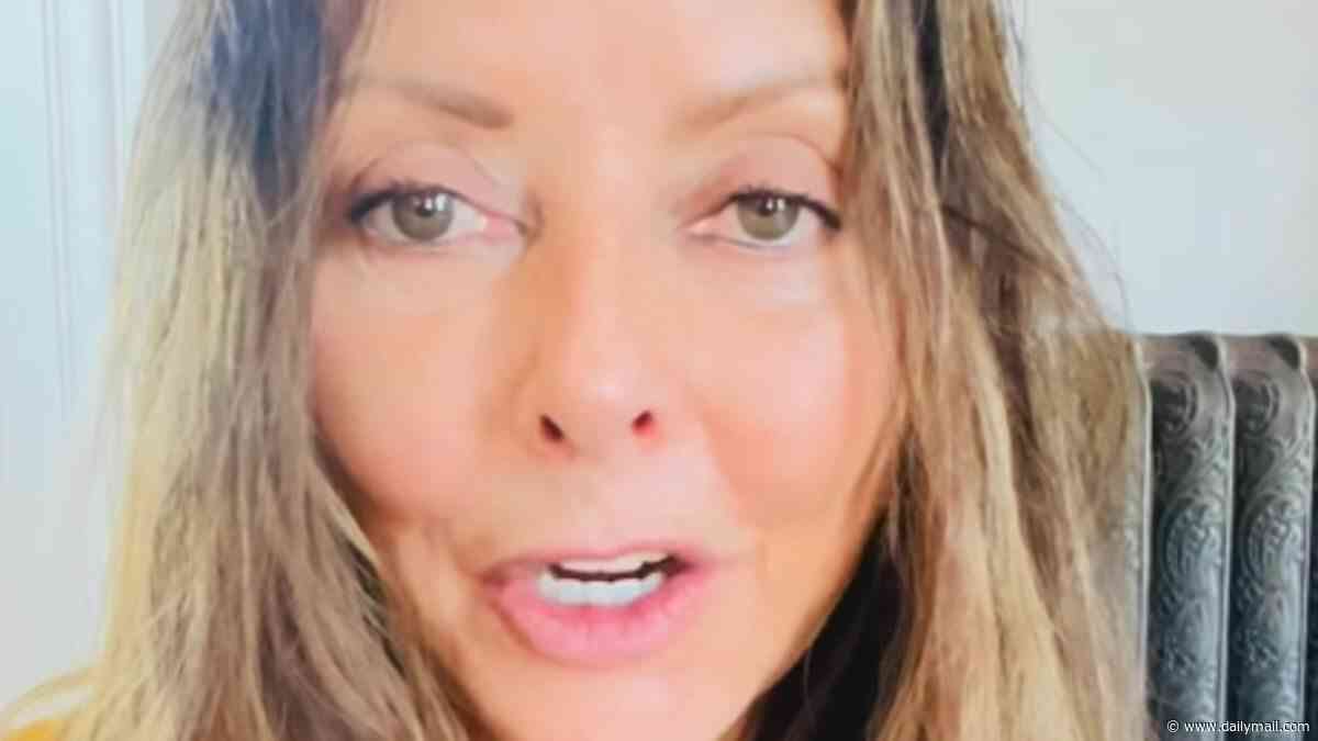 Carol Vorderman, 65, reveals she was rushed to hospital after suffering a horror fall which left her unconscious